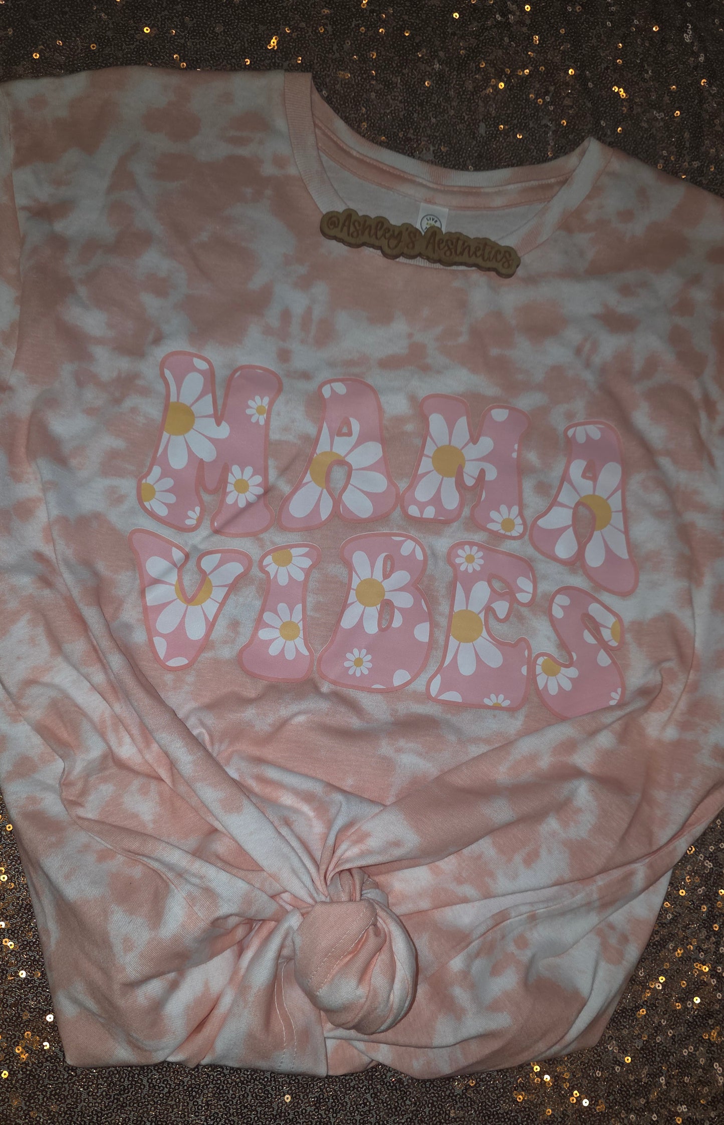 Peach Mama Vibes Tee