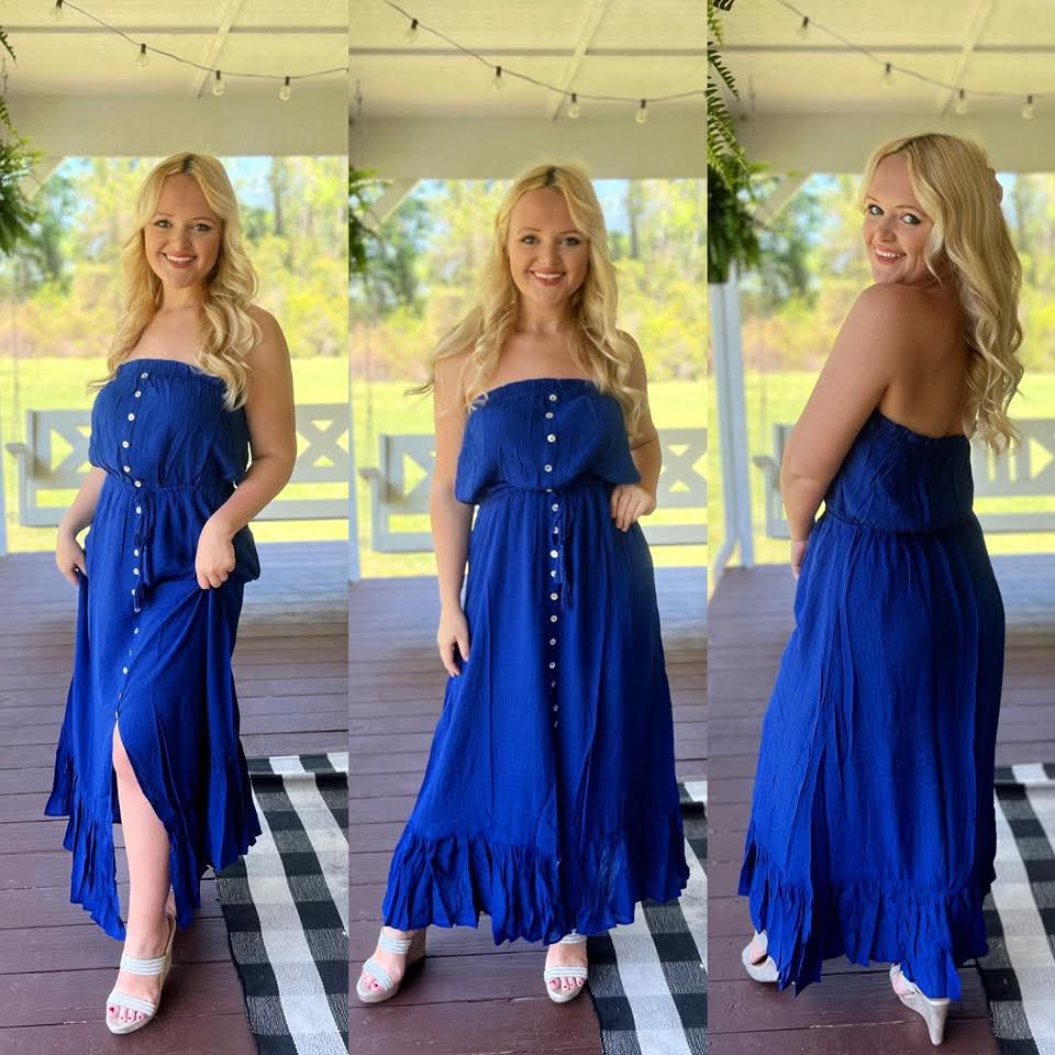 The Sapphire Maxi Dress
