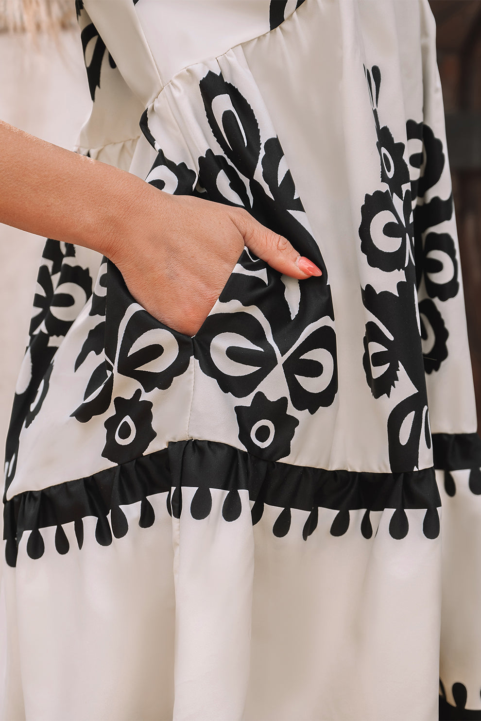 The Noir Bohème Dress