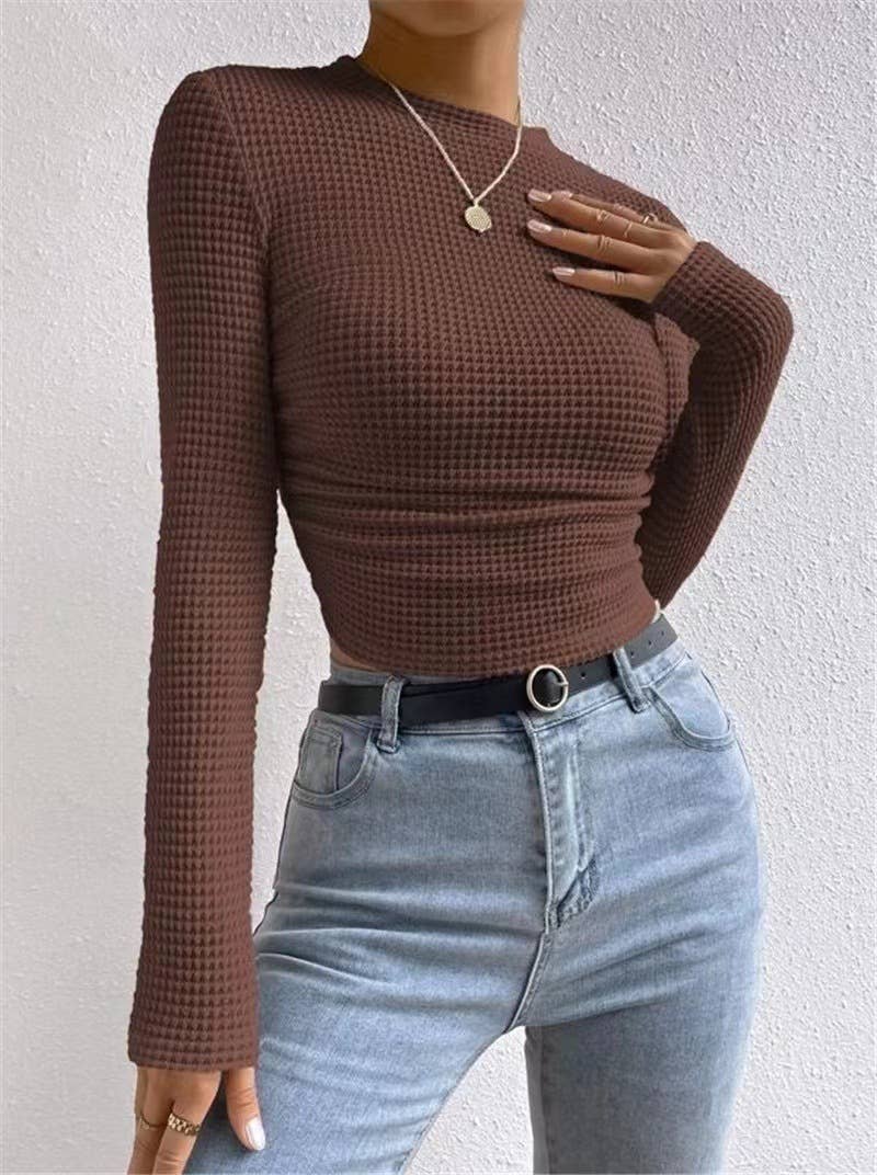 The Autumn Texture Knit Top