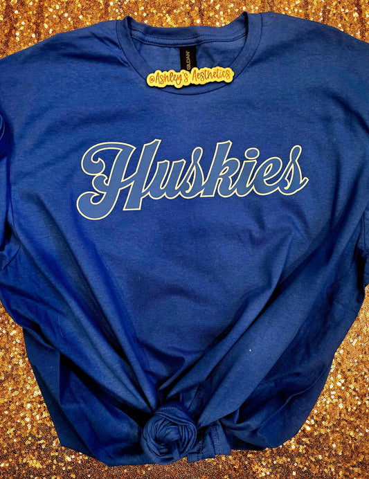 Huskies Blue