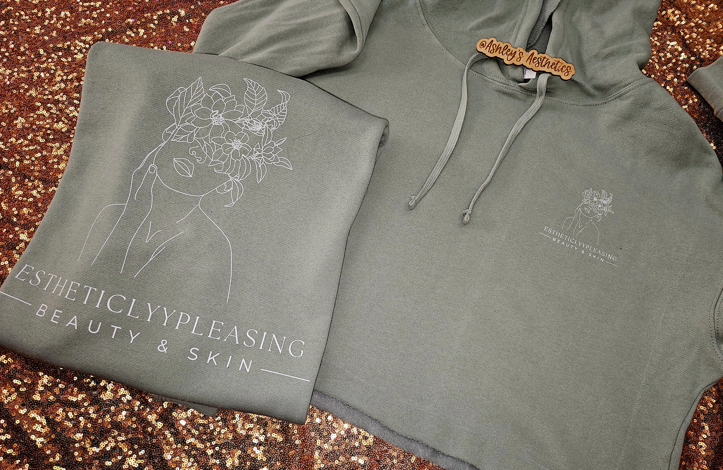 The OG Estheticlyypleasing Crop Hoodie