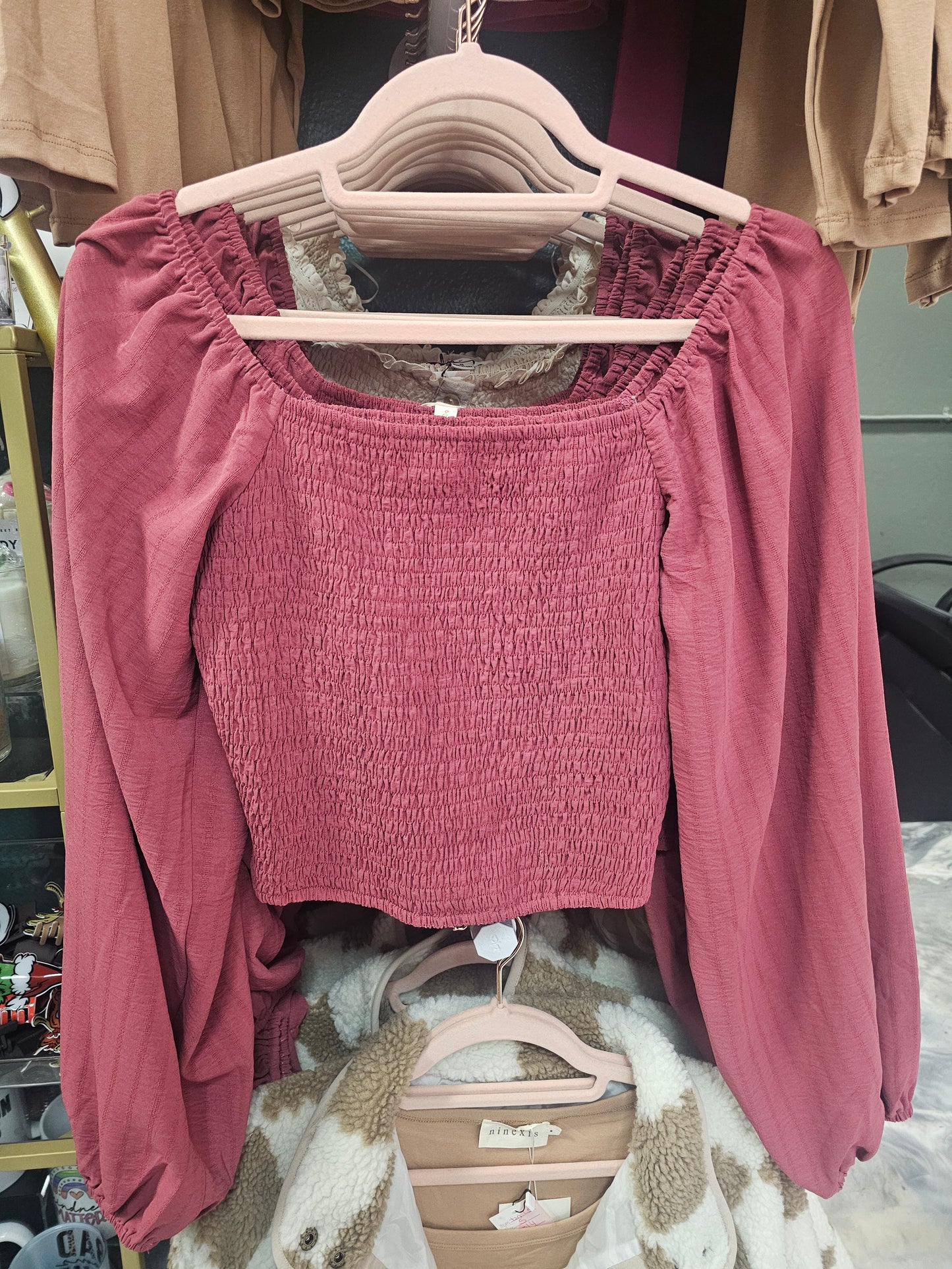 The Blush Muse Top
