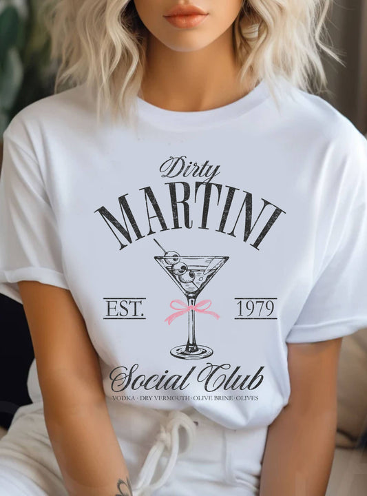 The Dirty Martini Tee