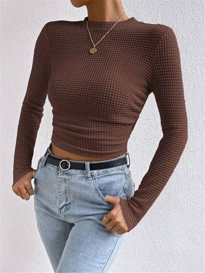 The Autumn Texture Knit Top