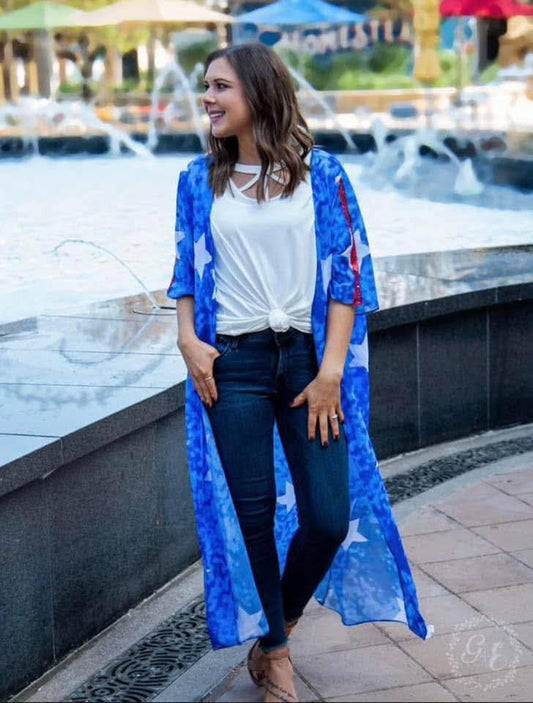 American Star Kimono