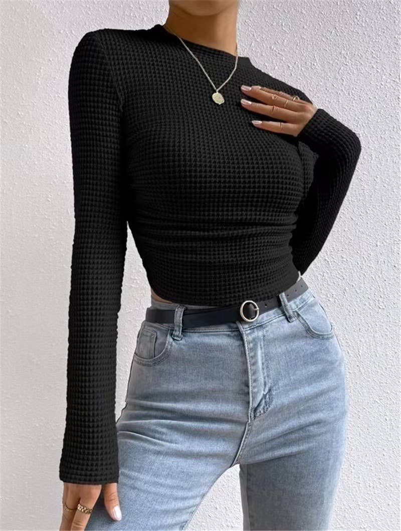 The Autumn Texture Knit Top