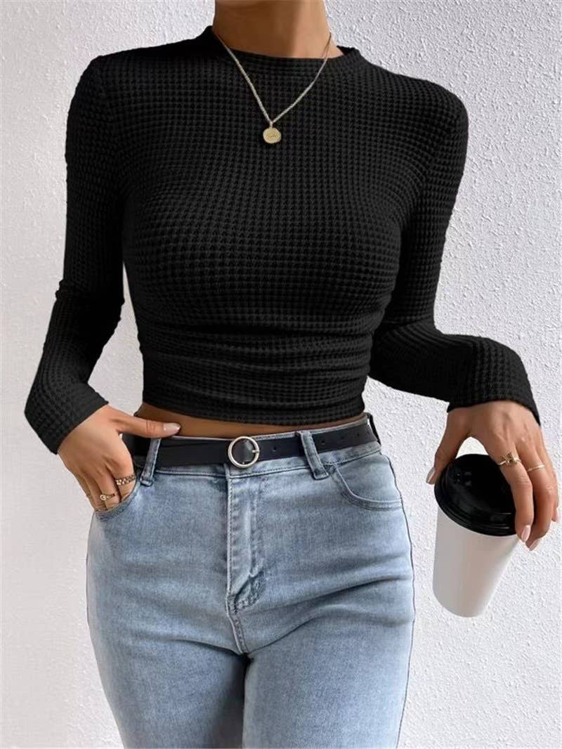 The Autumn Texture Knit Top