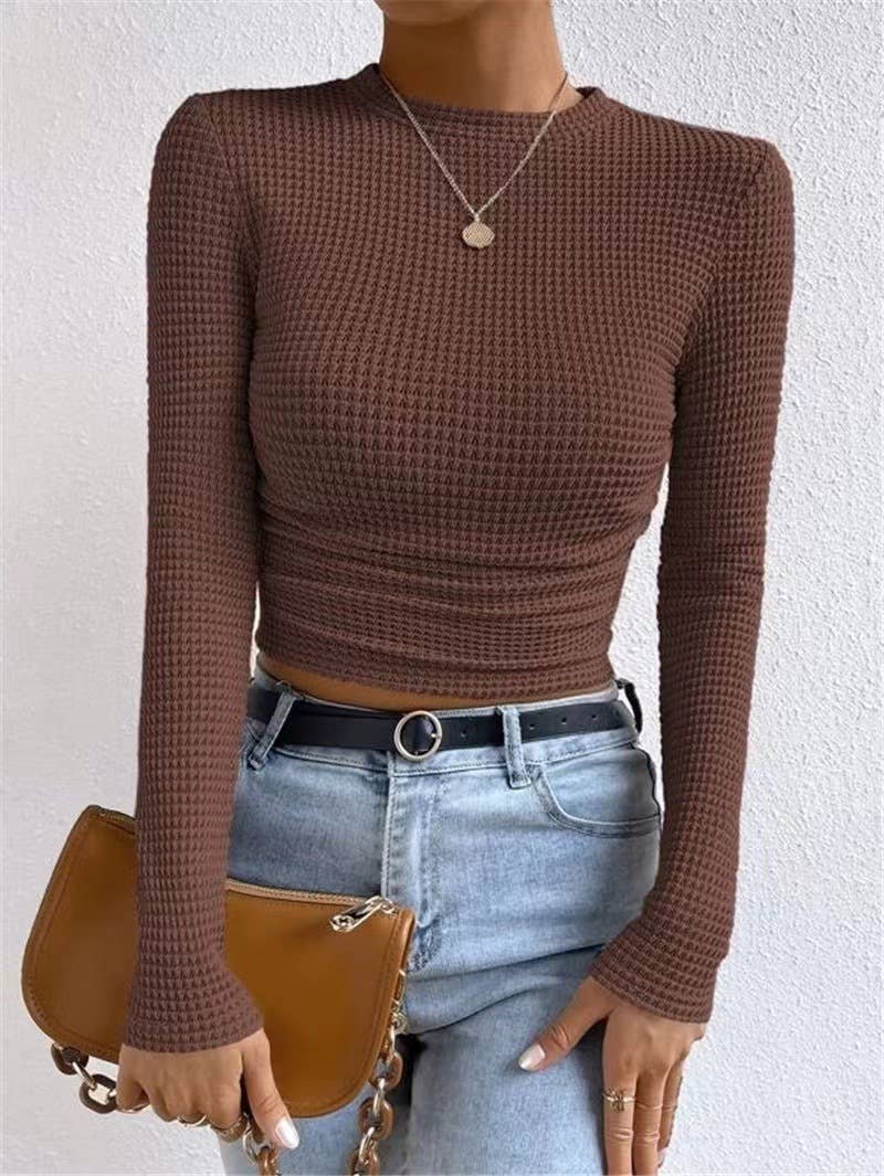 The Autumn Texture Knit Top