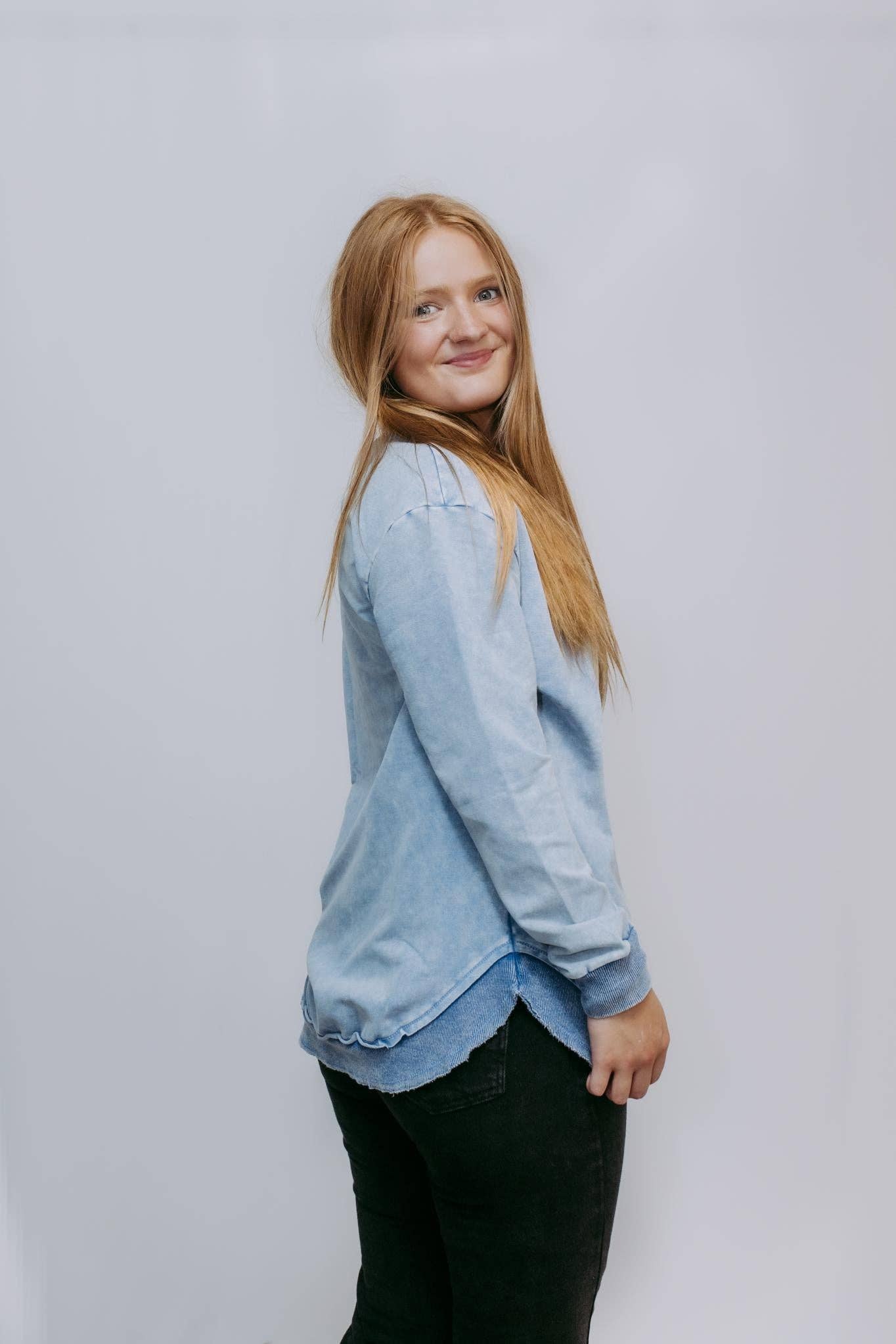 The Edge Washed Sweatshirt