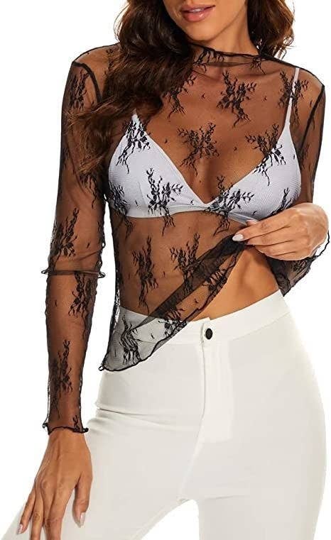 The Midnight Mesh Top