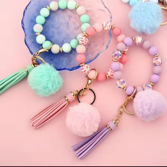 PomPom Wristlets