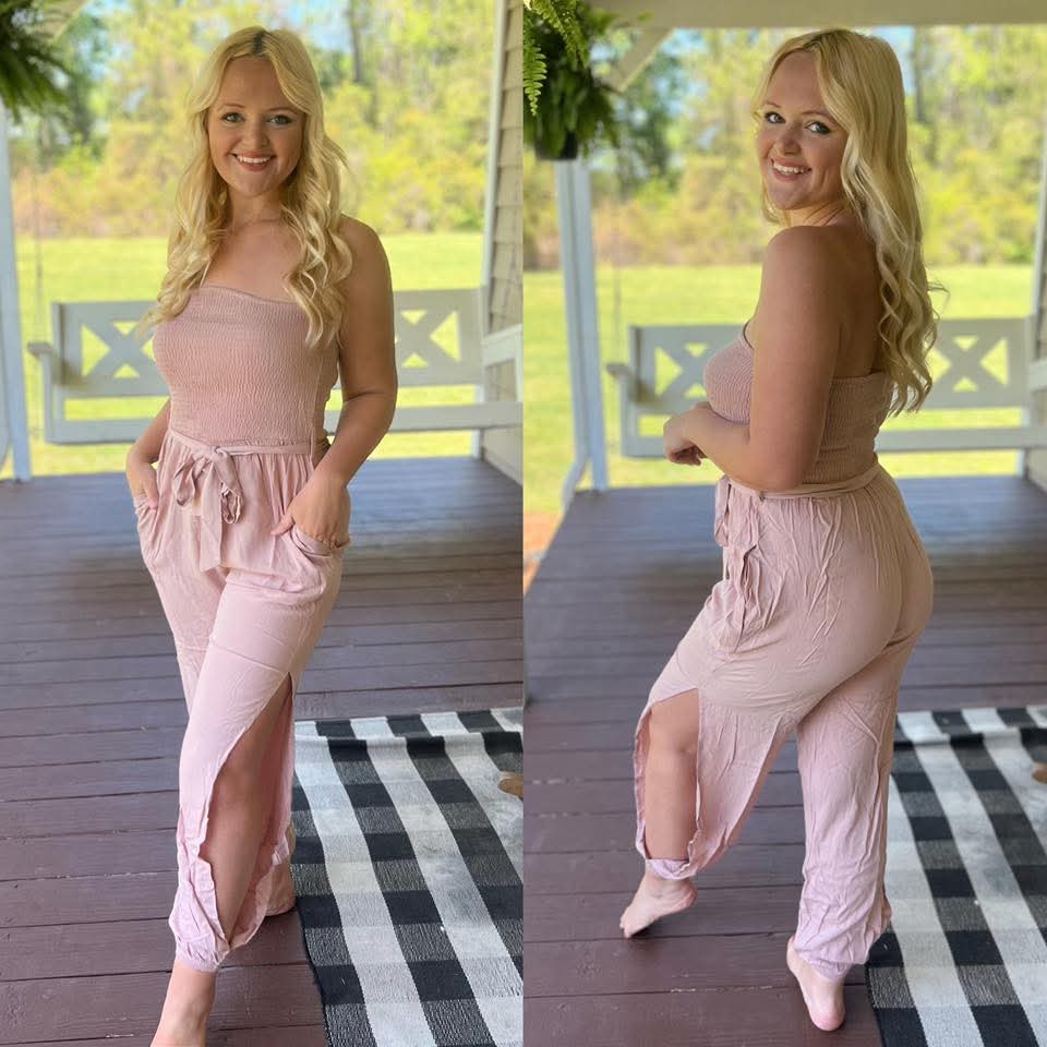The Blush Mirage Jumpsuit