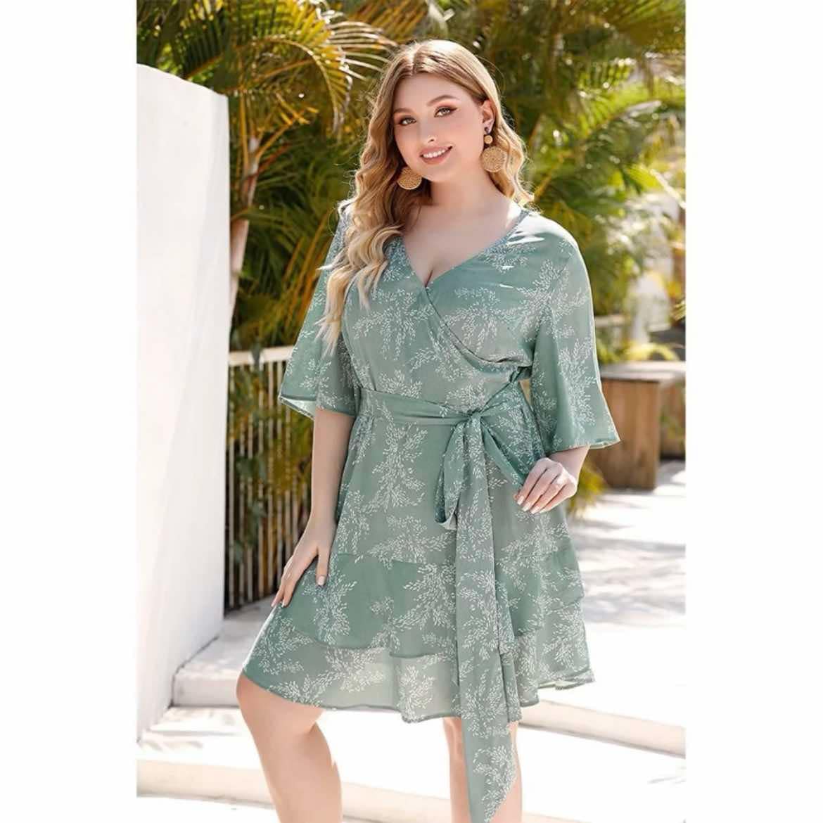 The Sage Bloom Dress