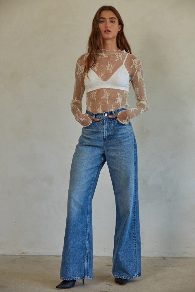 The Moonlit Lace Top