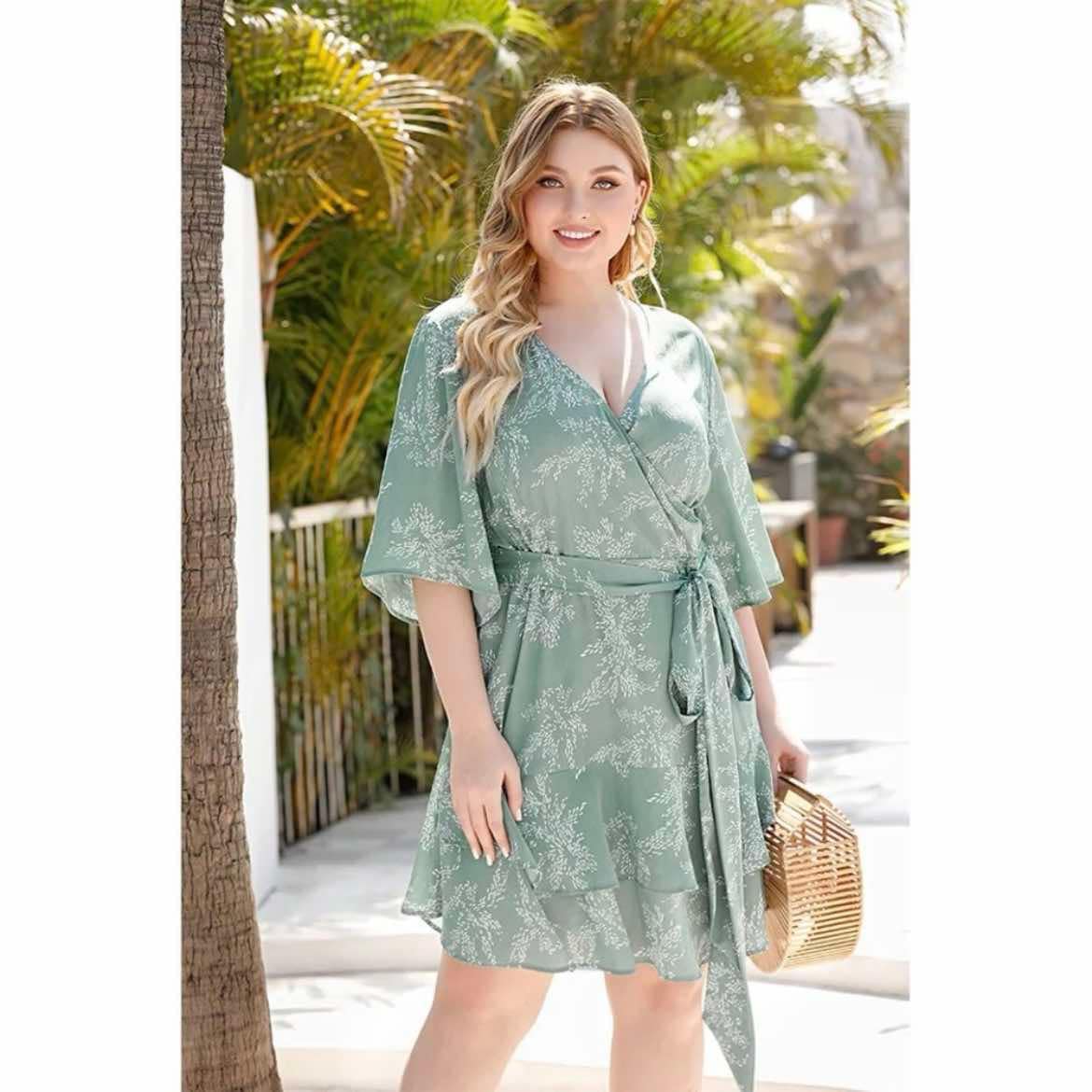 The Sage Bloom Dress