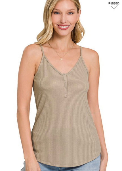 The Luxe Rib Tank